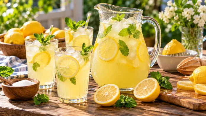 Easy Homemade Lemonade Recipe